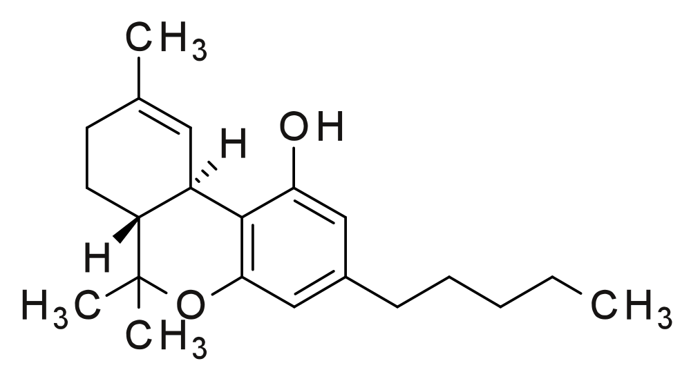 struttura del thc